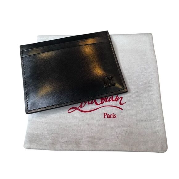 NWT Christian Louboutin Leather Card Holder - Picture 2 of 5